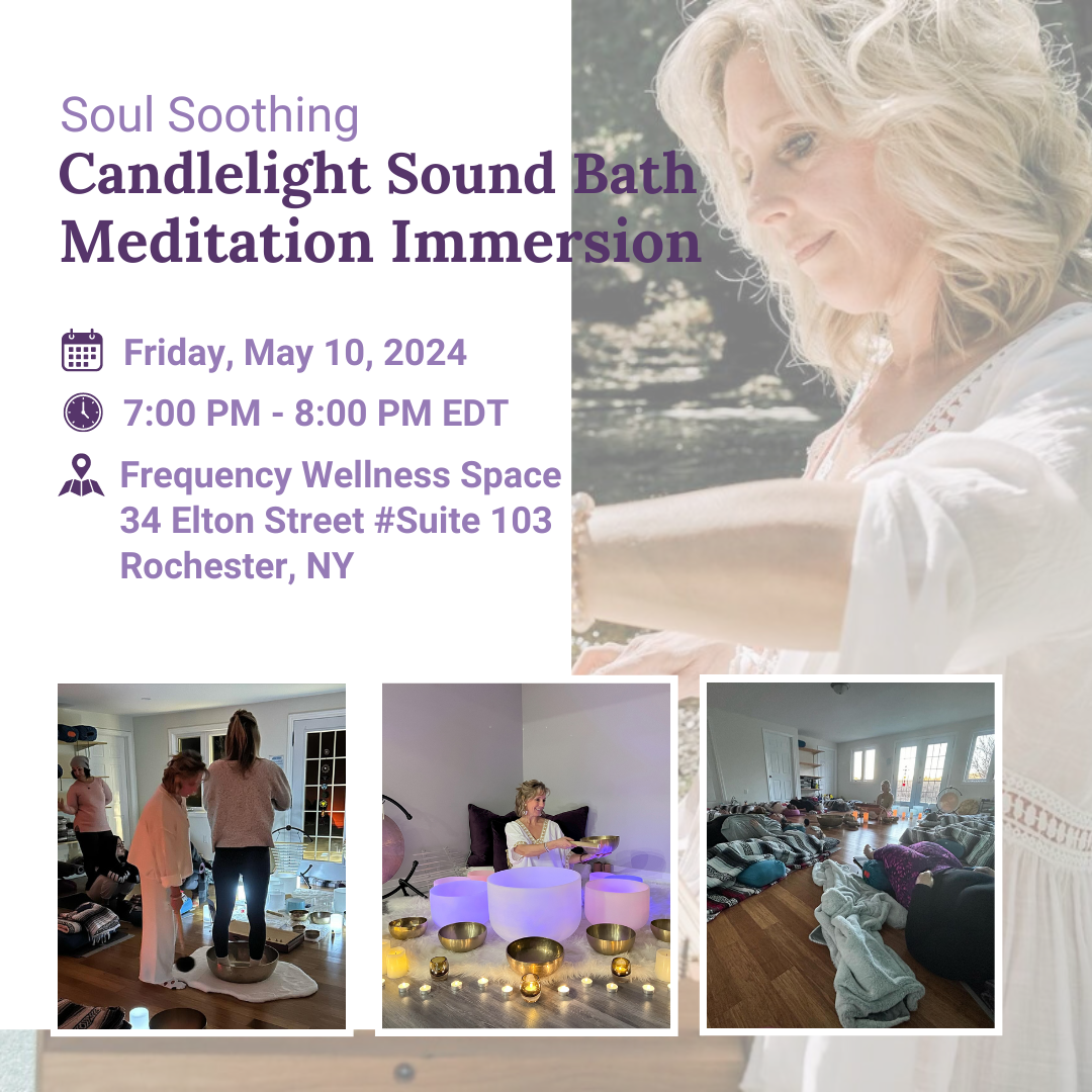 Soul Soothing Candlelight Sound Bath + Meditation Immersion